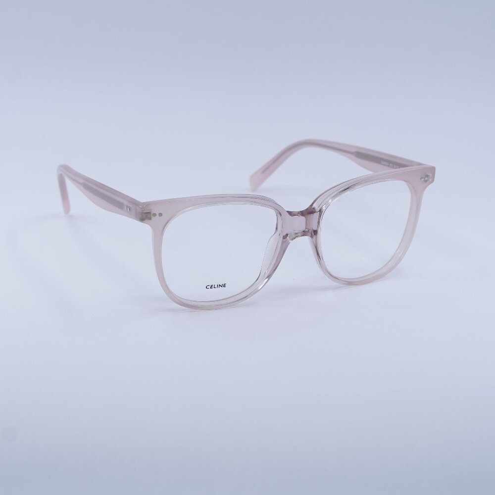 Celine CL5010IN 072 Eyeglasses Shiny Rose Pink 53mm Square Frame